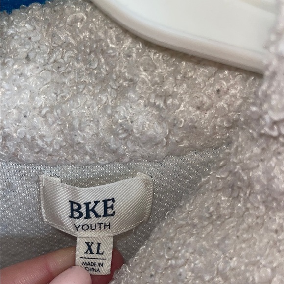 Cozy Cream Kids Jacket by BKE youth - Picture 3 of 7